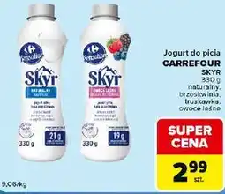 Carrefour Express Jogurt do picia CARREFOUR SKYR oferta
