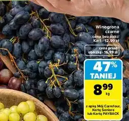 Carrefour Market Winogrona czarne oferta