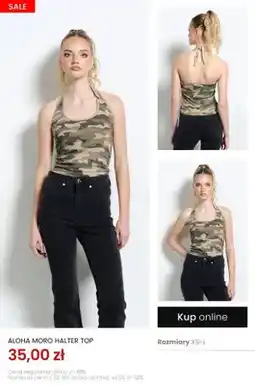 Top Secret Top damski Aloha Moro Halter oferta