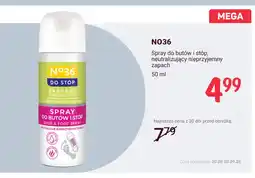 Rossmann Spray do butów i stóp neutralizujący nieprzyjemny zapach N036 oferta