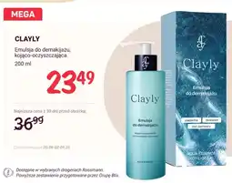 Rossmann Emulsja do demakijażu kojąco-oczyszczająca Clayly Aqua Essence oferta