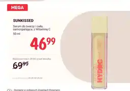 Rossmann Serum do twarzy i ciała samoopalające Sunkissed Hydroglow z Witaminą C oferta