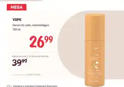 Rossmann Serum do ciała rozświetlające Yope oferta