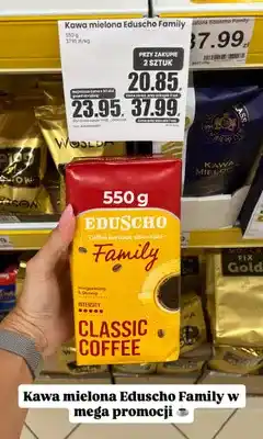 Dino Kawa mielona Eduscho Family oferta
