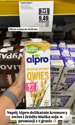 Dino Napój owsiany Alpro delikatnie kremowy owies oferta