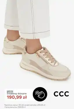 CCC Sneakersy skórzane Mexx oferta