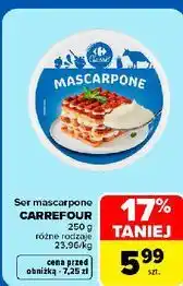 Carrefour Ser mascarpone CARREFOUR oferta
