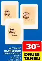 Carrefour Sery żółte CARREFOUR TARG ŚWIEŻOŚCI plastry oferta