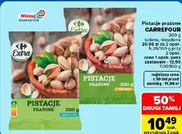 Carrefour Pistacje prażone Carrefour oferta
