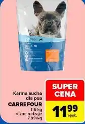 Carrefour Karma sucha dla psa Carrefour Expert oferta