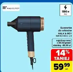 Carrefour Suszarka do włosów NALK & REY NRHD1800-23 oferta