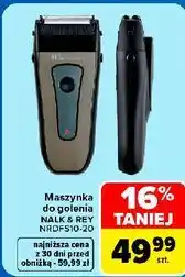 Carrefour Maszynka do golenia NALK & REY NRDFS10-20 oferta