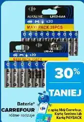 Carrefour Baterie CARREFOUR różne rodzaje oferta