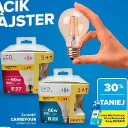 Carrefour Żarówki CARREFOUR różne rodzaje oferta