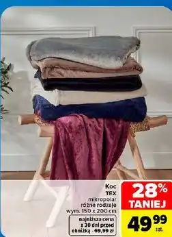 Carrefour Koc TEX mikropolar oferta