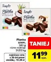 Carrefour Pianka SIMPL 380 g różne rodzaje oferta
