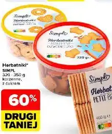 Carrefour Herbatniki SIMPL korzenne, z cukrem oferta