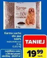 Carrefour Karma sucha dla psa SIMPL makaronowa oferta