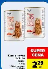 Carrefour Karma mokra dla kota SIMPL oferta