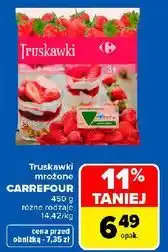 Carrefour truskawki mrożone oferta
