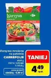 Carrefour Warzywa mrożone oferta
