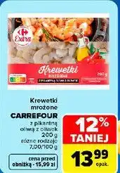Carrefour Krewetki mrożone oferta