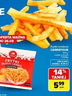 Carrefour Frytki mrożone oferta
