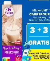 Carrefour Mleko UHT bez laktozy CARREFOUR oferta