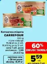 Carrefour Konserwa mięsna CARREFOUR Gulasz lub Mięsiwo oferta