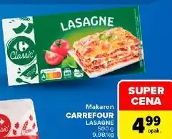 Carrefour Makaron CARREFOUR LASAGNE Classic oferta