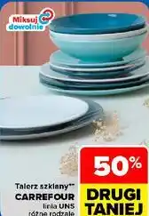 Carrefour Talerz szklany CARREFOUR linia UNS oferta