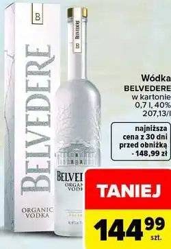 Carrefour Market Wódka Belvedere w kartonie oferta