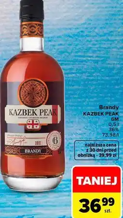 Carrefour Market Brandy KAZBEK PEAK 6M oferta
