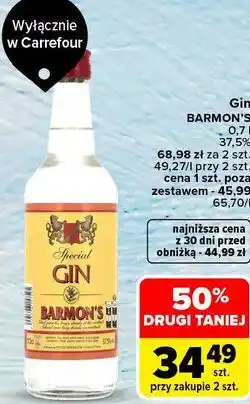 Carrefour Market Gin BARMON'S oferta