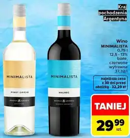 Carrefour Market Wino MINIMALISTA oferta