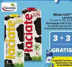 Carrefour Market Mleko UHT ŁACIATE 2.0% / 3.2% oferta