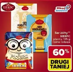 Carrefour Market Ser żółty w plastrach Sierpc oferta
