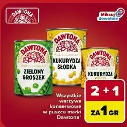 Carrefour Market Wszystkie warzywa konserwowe w puszce marki Dawtona oferta