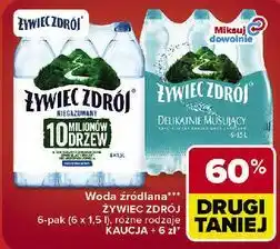 Carrefour Market Woda źródlana ŻYWIEC ZDRÓJ 6-pak (6 x 1,5 l) oferta