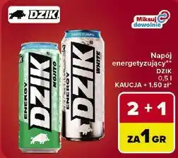 Carrefour Market Napój energetyzujący DZIK oferta