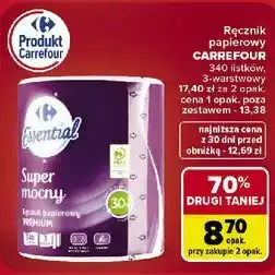 Carrefour Market Ręcznik papierowy CARREFOUR oferta