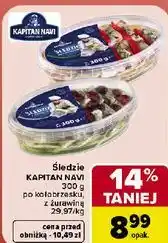 Carrefour Market Śledzie KAPITAN NAVI po kołobrzesku, z żurawiną oferta