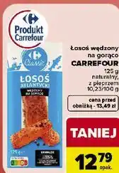 Carrefour Market Łosoś wędzony na gorąco CARREFOUR oferta