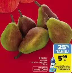 Carrefour Market Gruszki KLAPSA oferta