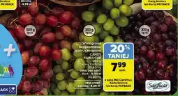 Carrefour Market SanLucar Winogrona bezpestkowe białe, czerwone CANDY oferta