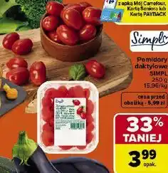 Carrefour Market Pomidory daktylowe SIMPL oferta