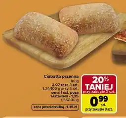 Carrefour Market Ciabatta pszenna oferta