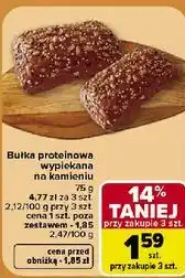 Carrefour Market Bułka proteinowa wypiekana na kamieniu oferta