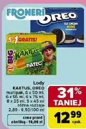 Carrefour Market Lody Kaktus, Oreo multipak oferta
