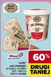 Carrefour Market Lody Jak Dawniej w kubku, w rożku oferta